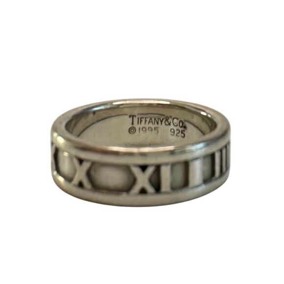 Tiffany & Co Atlas Band Ring - Sterling Silver (1995) - Size 7 - Picture 1 of 10